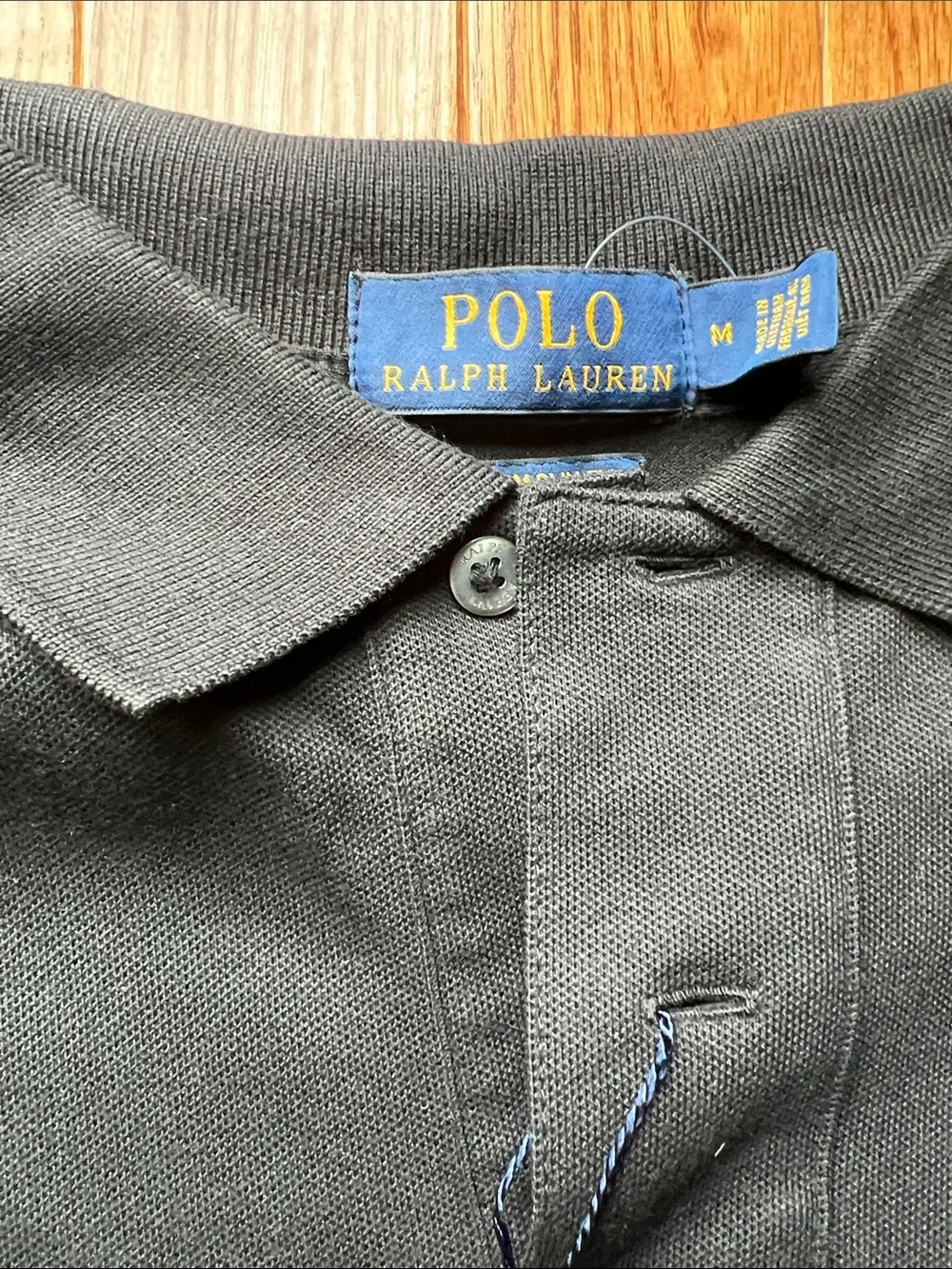 Ralph Lauren Men’s Black Polo with Embroidered Pony